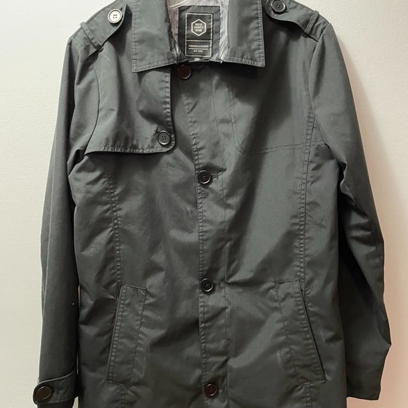 Men's West Forty Nine Trench Mid- Length Coat - Picture 8 of 8